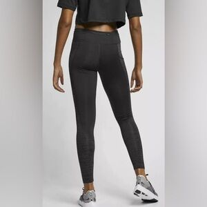 Nike Women's Power Running Tights Full Length large Black Preloved condition